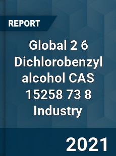 Global 2 6 Dichlorobenzyl alcohol CAS 15258 73 8 Industry