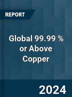 Global 99 99 or Above Copper Industry