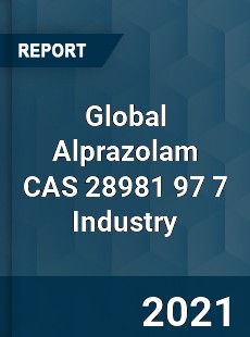 Global Alprazolam CAS 28981 97 7 Industry