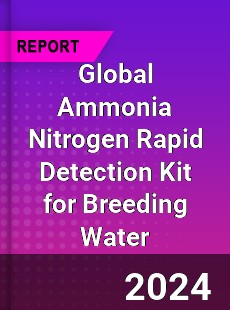 Global Ammonia Nitrogen Rapid Detection Kit for Breeding Water Industry