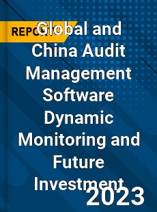 Global and China Audit Management Software Dynamic Monitoring and Future Investment Report