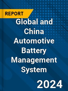 Global and China Automotive Battery Management System Industry