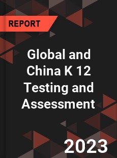 Global and China K 12 Testing and Assessment Industry