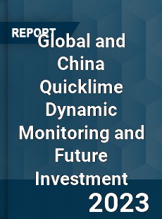 Global and China Quicklime Dynamic Monitoring and Future Investment Report