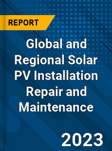 Global and Regional Solar PV Installation Repair and Maintenance Industry