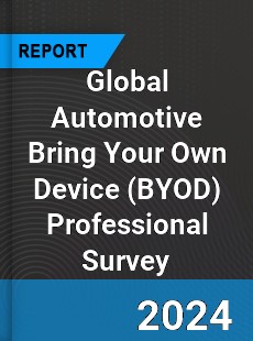 Global Automotive Bring Your Own Device Professional Survey Report