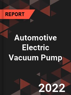 Global Automotive Electric Vacuum Pump Market