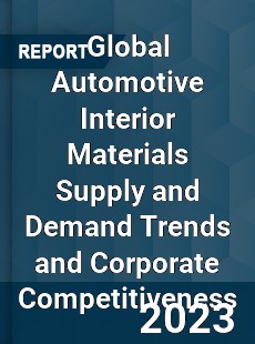 Global Automotive Interior Materials Supply and Demand Trends and Corporate Competitiveness Research