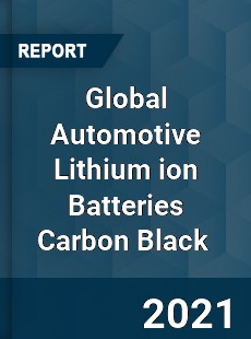 Global Automotive Lithium ion Batteries Carbon Black Market