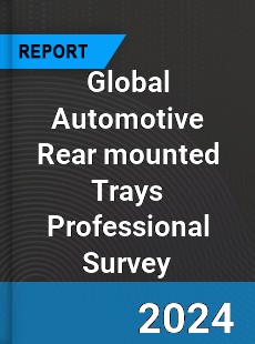 Global Automotive Rear mounted Trays Professional Survey Report