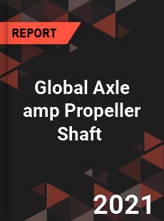 Global Axle amp Propeller Shaft Market