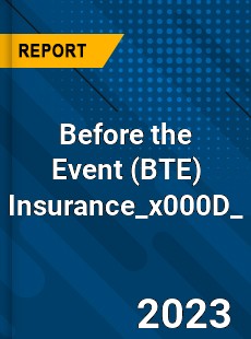 Global Before the Event Insurance  Market