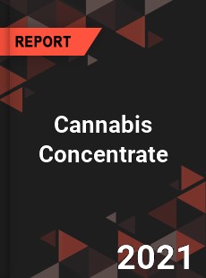 Global Cannabis Concentrate Market