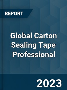 Global Carton Sealing Tape Professional Market