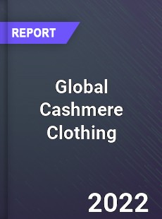 Global Cashmere Clothing Market