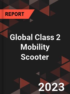 Global Class 2 Mobility Scooter Industry