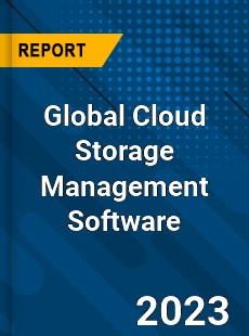 Global Cloud Storage Management Software Industry