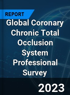 Global Coronary Chronic Total Occlusion System Professional Survey Report