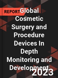 Global Cosmetic Surgery and Procedure Devices In Depth Monitoring and Development Analysis