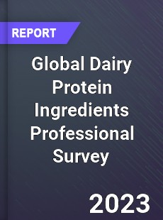 Global Dairy Protein Ingredients Professional Survey Report