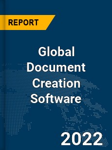 Global Document Creation Software Market