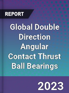 Global Double Direction Angular Contact Thrust Ball Bearings Industry