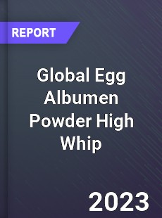 Global Egg Albumen Powder High Whip Industry