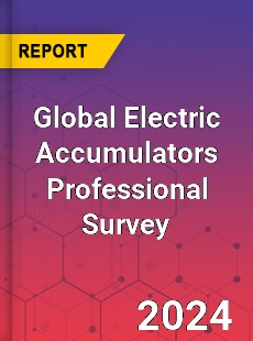 Global Electric Accumulators Professional Survey Report