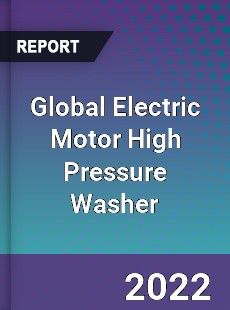 Global Electric Motor High Pressure Washer Market