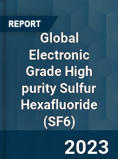 Global Electronic Grade High purity Sulfur Hexafluoride Industry