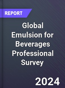 Global Emulsion for Beverages Professional Survey Report