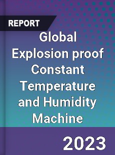 Global Explosion proof Constant Temperature and Humidity Machine Industry