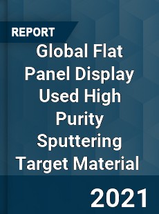 Global Flat Panel Display Used High Purity Sputtering Target Material Market