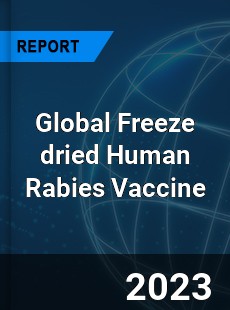 Global Freeze dried Human Rabies Vaccine Industry