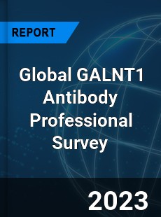 Global GALNT1 Antibody Professional Survey Report