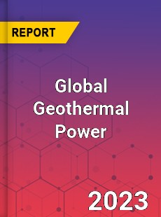 Global Geothermal Power Market