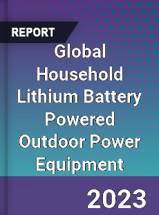 Global Household Lithium Battery Powered Outdoor Power Equipment Industry