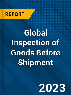 Global Inspection of Goods Before Shipment Industry