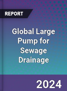 Global Large Pump for Sewage Drainage Industry