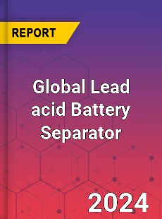 Global Lead acid Battery Separator Industry