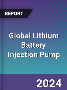 Global Lithium Battery Injection Pump Industry