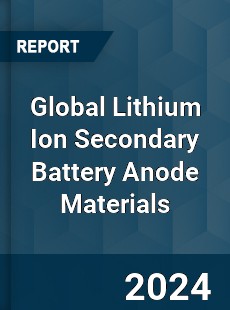 Global Lithium Ion Secondary Battery Anode Materials Outlook