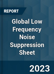 Global Low Frequency Noise Suppression Sheet Industry