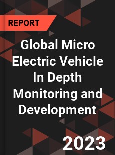 Global Micro Electric Vehicle In Depth Monitoring and Development Analysis