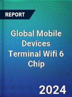 Global Mobile Devices Terminal Wifi 6 Chip Industry