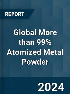 Global More than 99 Atomized Metal Powder Industry