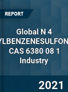 Global N 4 METHYLBENZENESULFONAMIDE CAS 6380 08 1 Industry