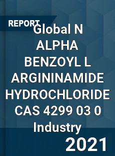 Global N ALPHA BENZOYL L ARGININAMIDE HYDROCHLORIDE CAS 4299 03 0 Industry