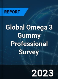 Global Omega 3 Gummy Professional Survey Report