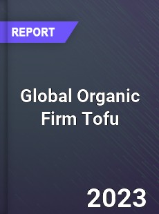 Global Organic Firm Tofu Industry